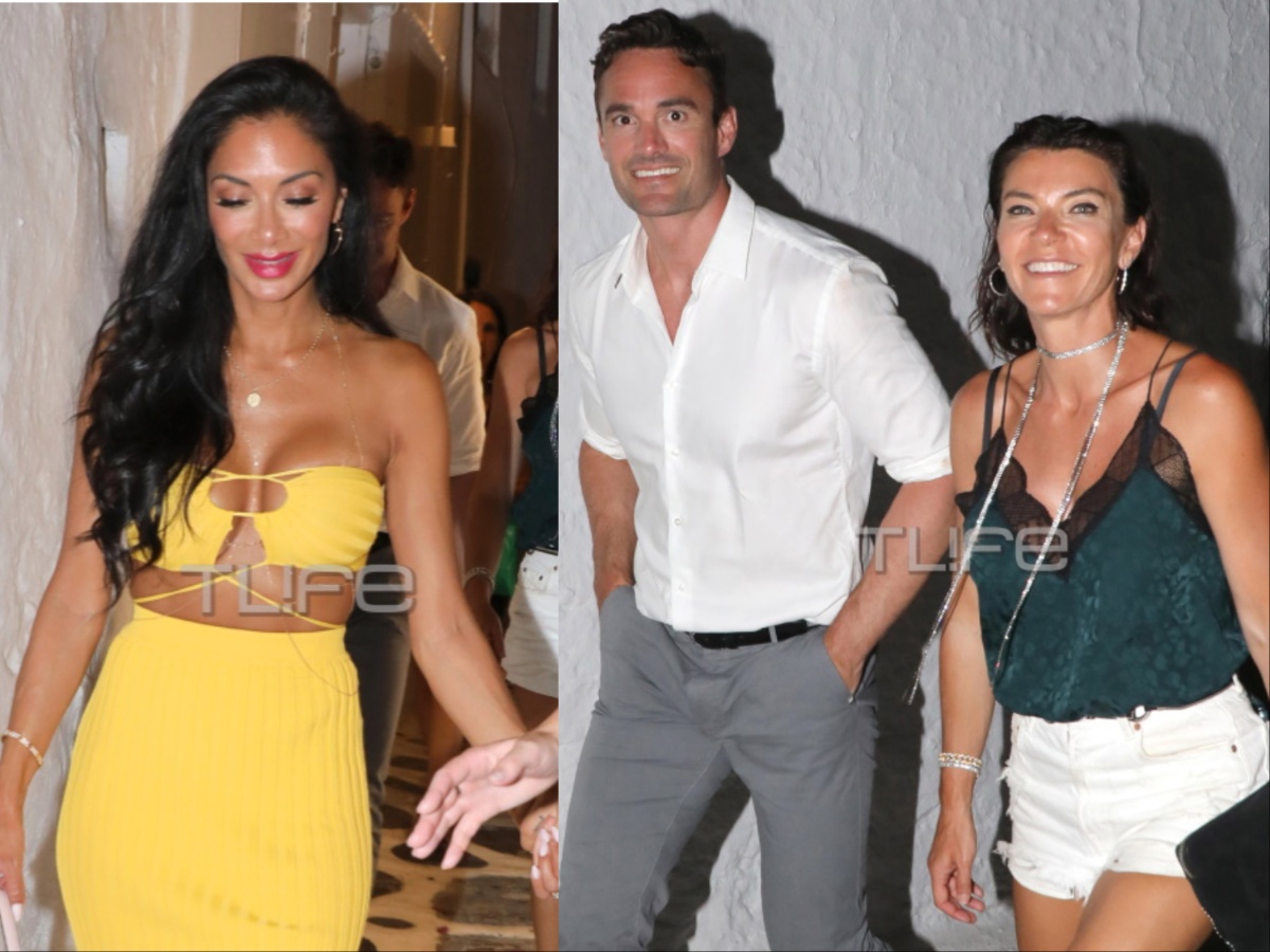 Nicole Scherzinger: Στη Μύκονο με τον αρραβωνιαστικό της, Thom Evans – Μαζί τους η Μαρίνα Βερνίκου