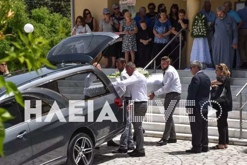 Ίσμα Τουλάτου: Σε κλίμα οδύνης η κηδεία της στην Αρχαία Ολυμπία