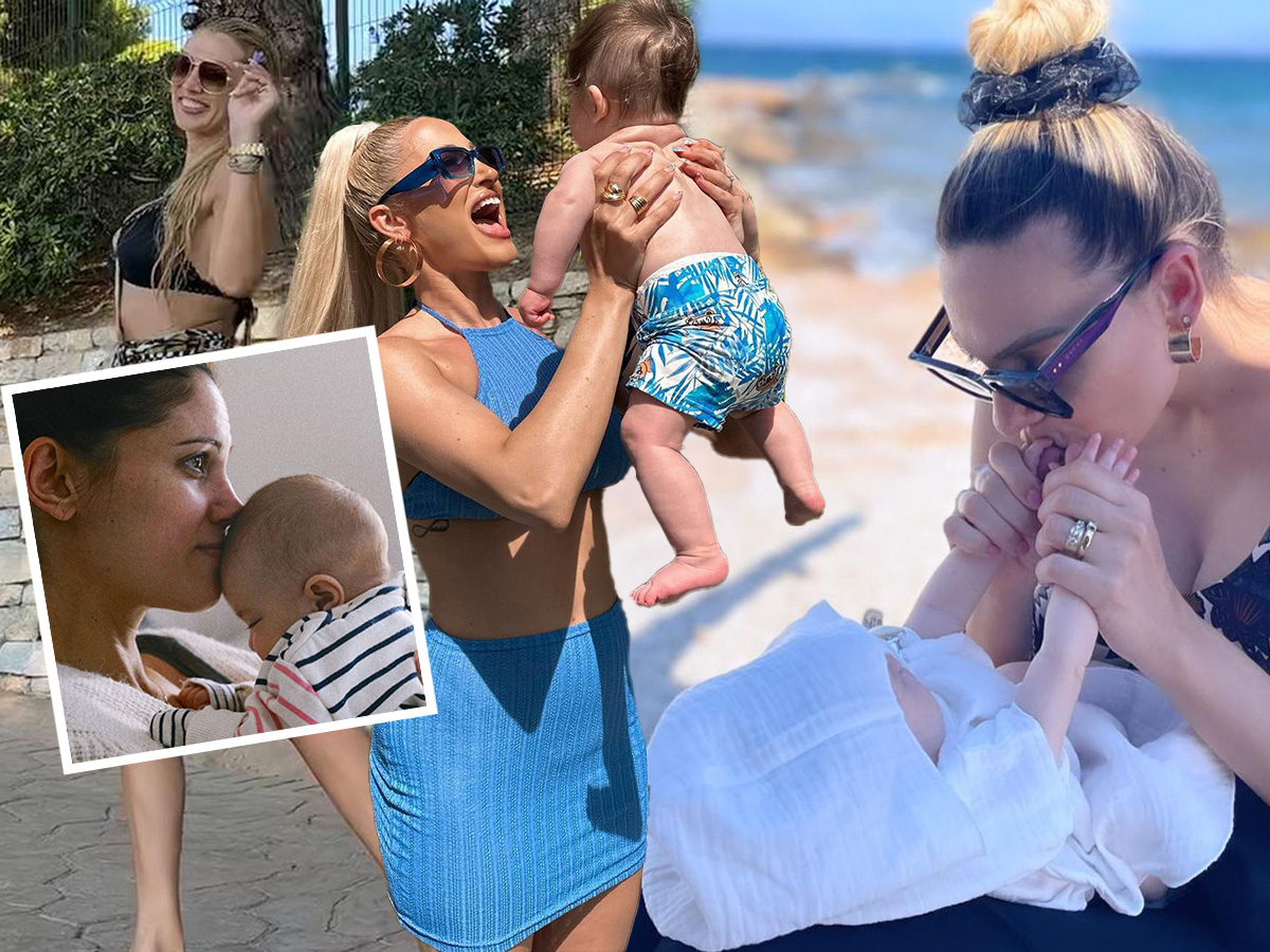 Οι Ελληνίδες celebrities στο πρώτο καλοκαίρι τους ως μανούλες – Φωτογραφίες με τα μωρά τους