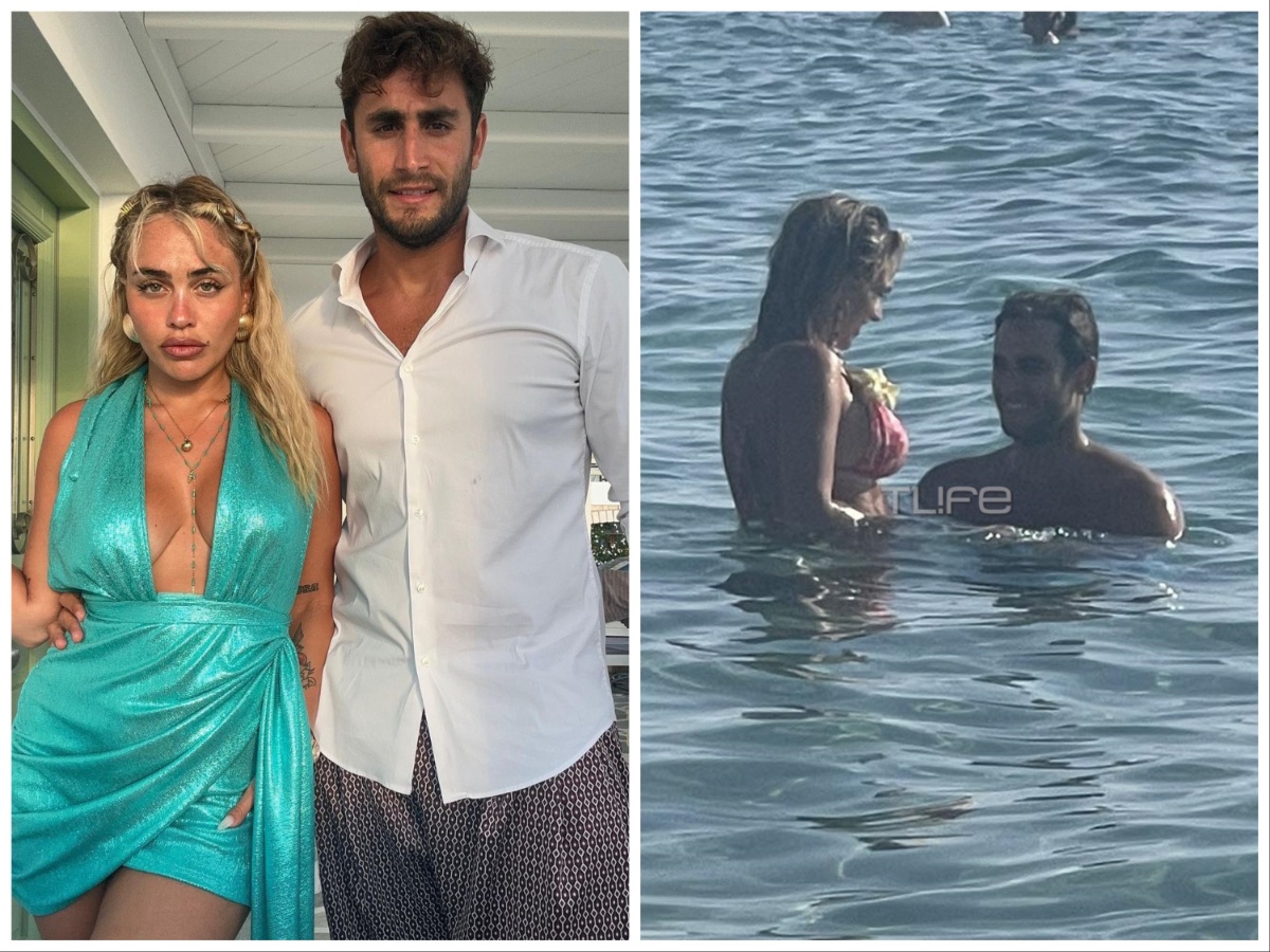 Κόνι Μεταξά – Μάριος Καπότσης: Επέστρεψαν στην παραλία της Κρήτης όπου παντρεύτηκαν – Αποκλειστικές φωτογραφίες