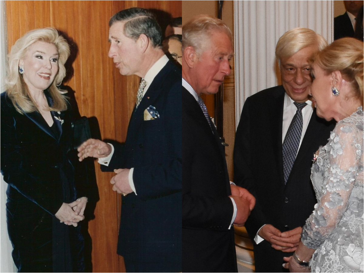 Μαριάννα Βαρδινογιάννη: Η στενή φιλία και η ουσιαστική συνεργασία ετών με τον Βασιλιά Κάρολο