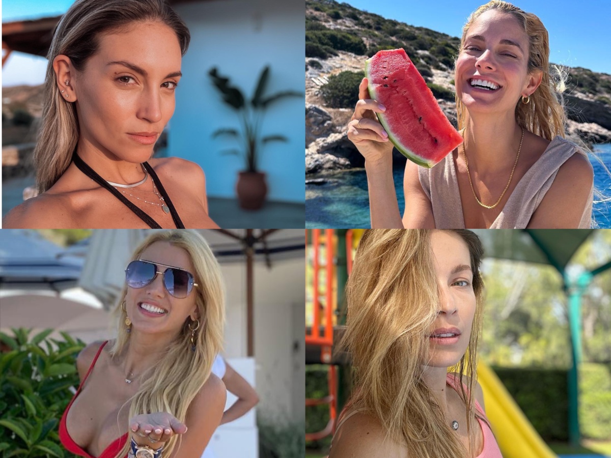 Διάσημες Ελληνίδες ποζάρουν χωρίς φίλτρα και μακιγιάζ στις διακοπές τους – Φωτογραφίες