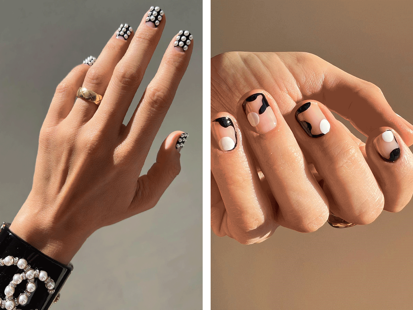 Tuxedo Nails: Κομψό και minimal είναι το look που θα δεις παντού τους επόμενους μήνες