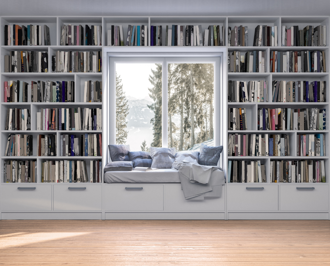 5 ιδέες διακόσμησης για να μετατρέψεις μια βιβλιοθήκη στο πιο ενδιαφέρον spot του σπιτιού σου