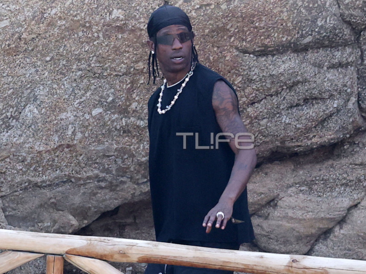 Travis Scott: Συνεχίζει τις διακοπές του στη Μύκονο, ο πρώην σύντροφος της Κάιλι Τζένερ