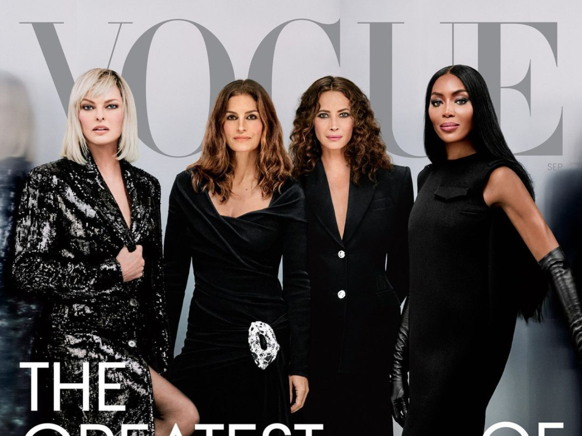 The Greatest of All: H Vogue ενώνει τα supermodels των 90s σε ένα εμβληματικό τεύχος