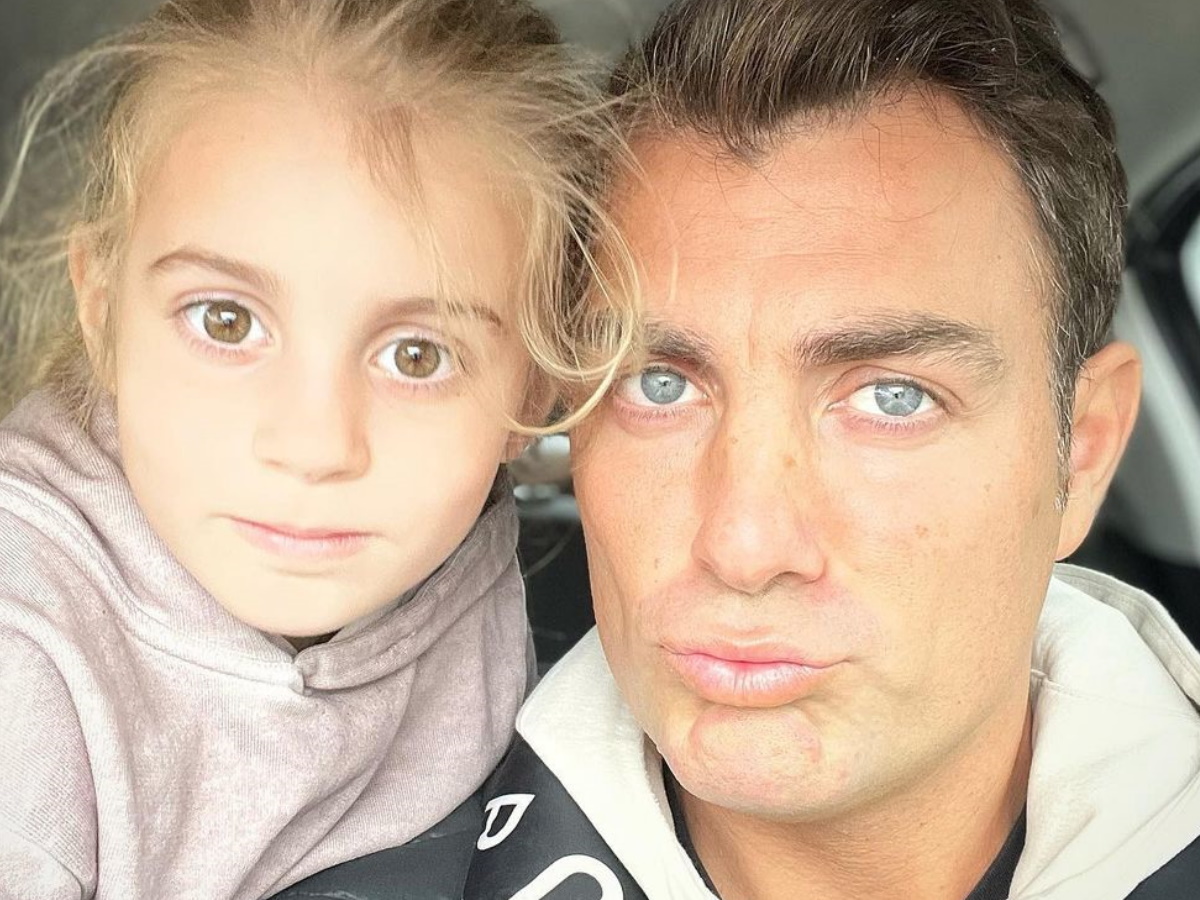 Στέλιος Χανταμπάκης: Στο γήπεδο με την 6χρονη κόρη του για να δουν την αγαπημένη τους ομάδα