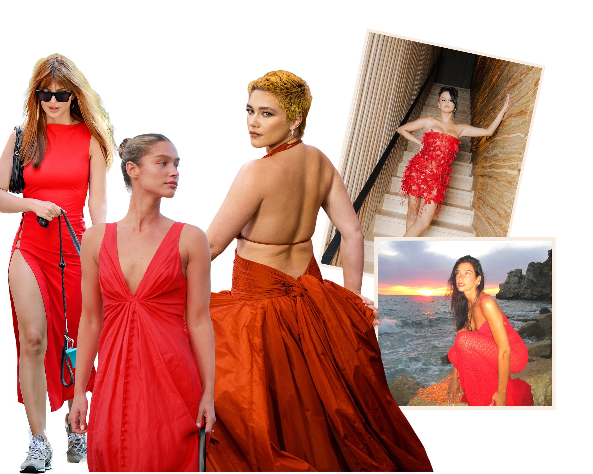Tomato red dress: To micro trend που λατρεύουν οι celebrities