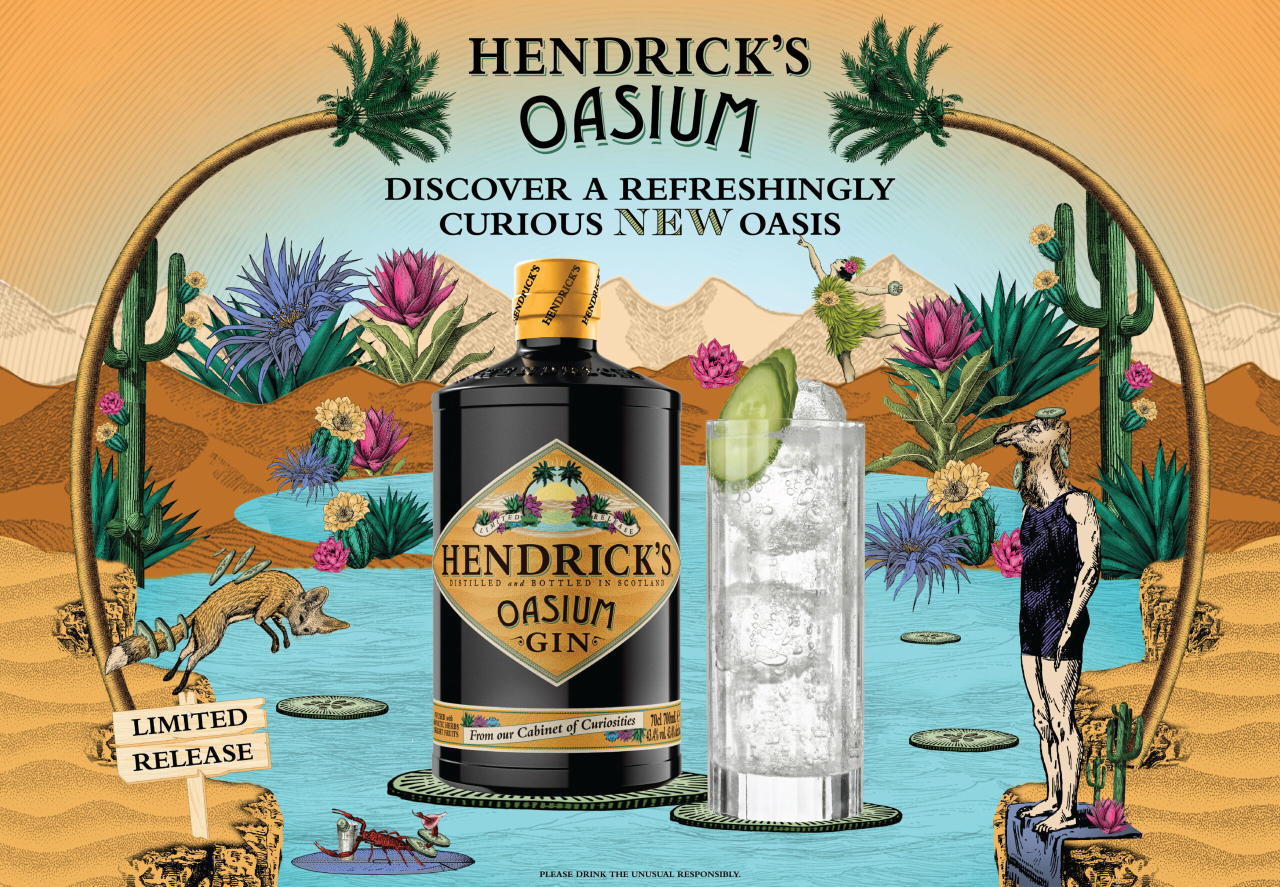 Hendrick’s Oasium: Το νέο limited edition του Hendrick’s που κάνει το φθινόπωρο σου να μοιάζει με όαση