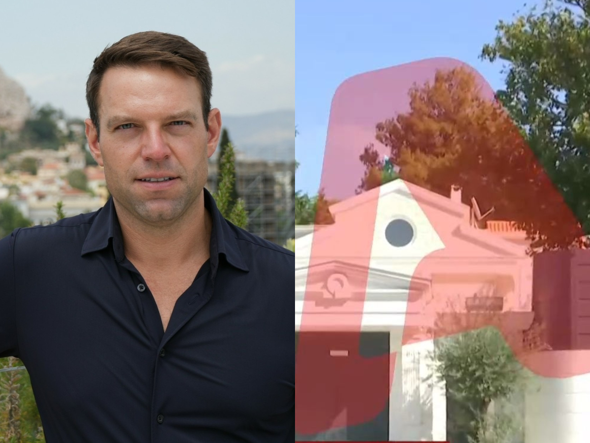 Στέφανος Κασσελάκης: Αυτή είναι η βίλα υπερπαραγωγή της οικογένειάς του στην Εκάλη
