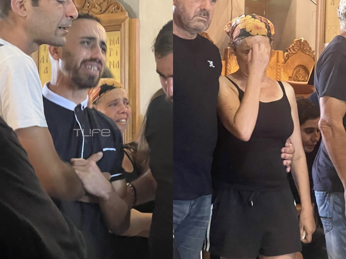 Κηδεία Αντώνη Καργιώτη: Κατέρρευσαν τα αδέλφια του κατά τη διάρκεια της νεκρώσιμης ακολουθίας