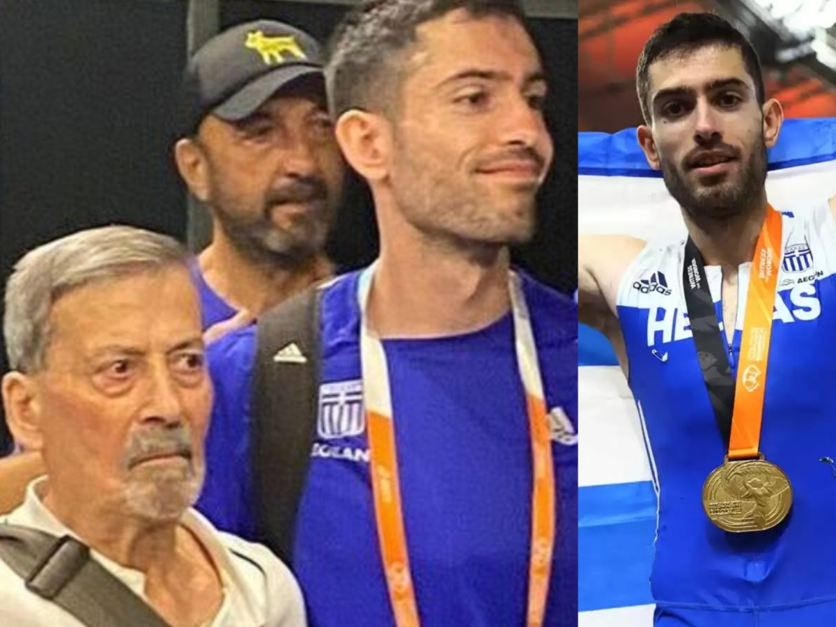 Συγκινεί ο παππούς του Μίλτου Τεντόγλου: «Παλεύω με τον καρκίνο, μου έδωσε άλλα 10 χρόνια ζωής το χρυσό στη Βουδαπέστη»