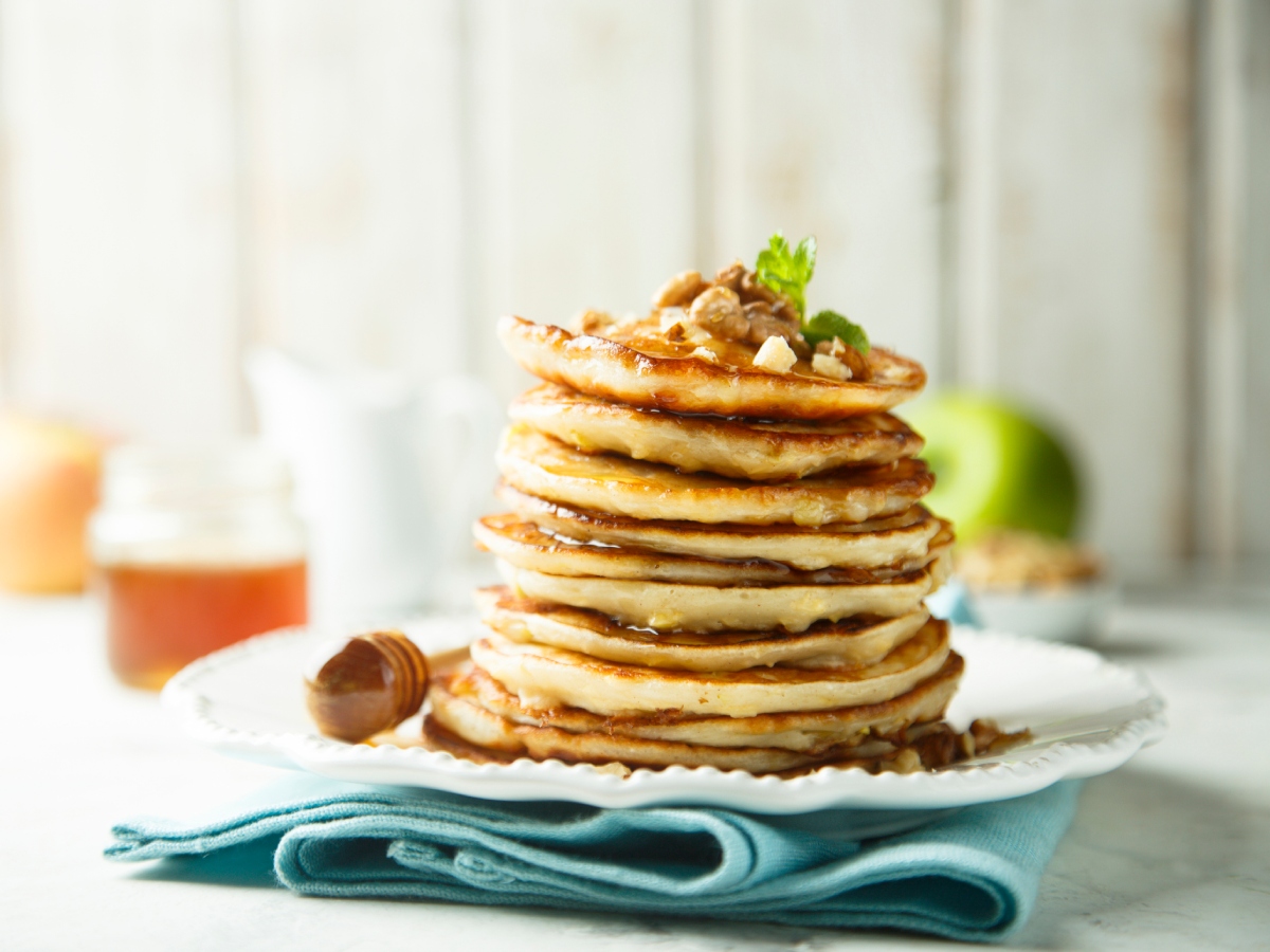 Συνταγή για pancakes με μέλι