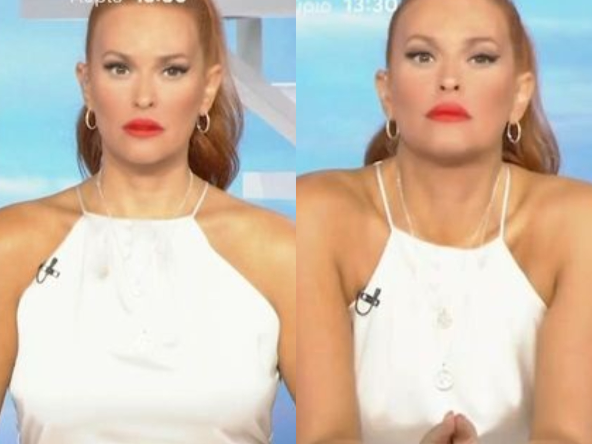 Σίσσυ Χρηστίδου: Η on air αντίδρασή της – «Είναι πρωί, ας μη μεταφέρουμε τέτοιες εικόνες»