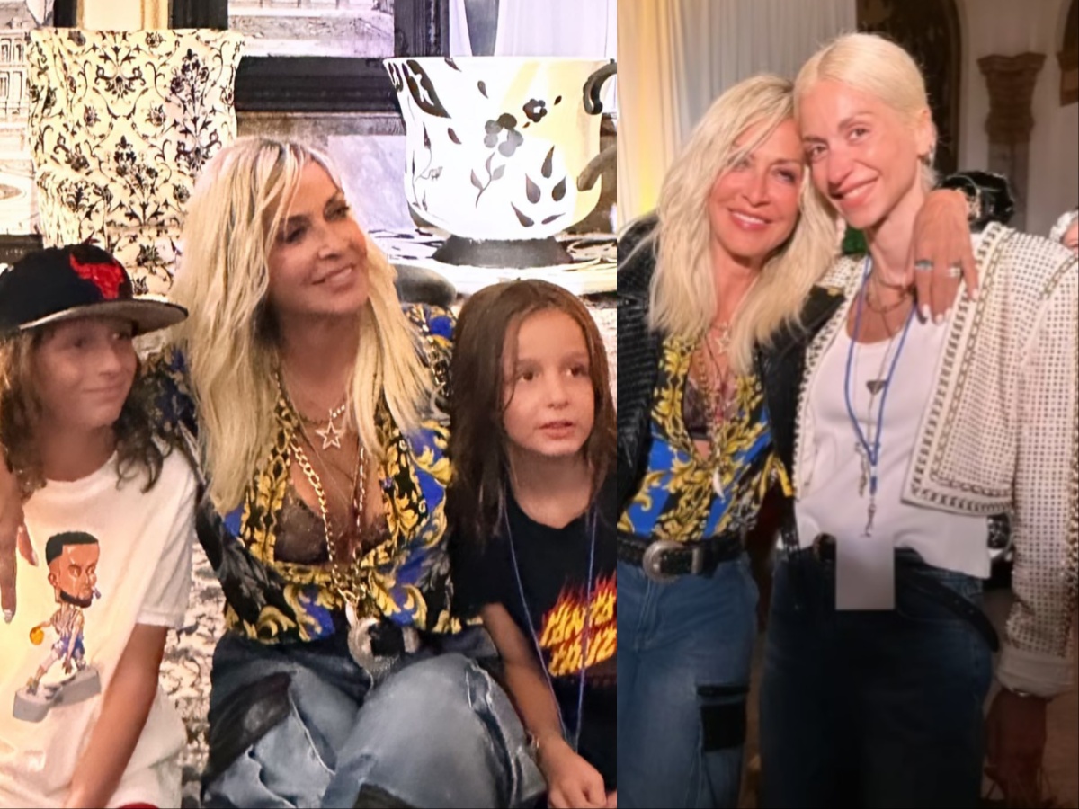 Άννα Βίσση: Με την κόρη της, Σοφία Καρβέλα και τα εγγόνια της στην εβδομάδα μόδας στην Νέα Υόρκη