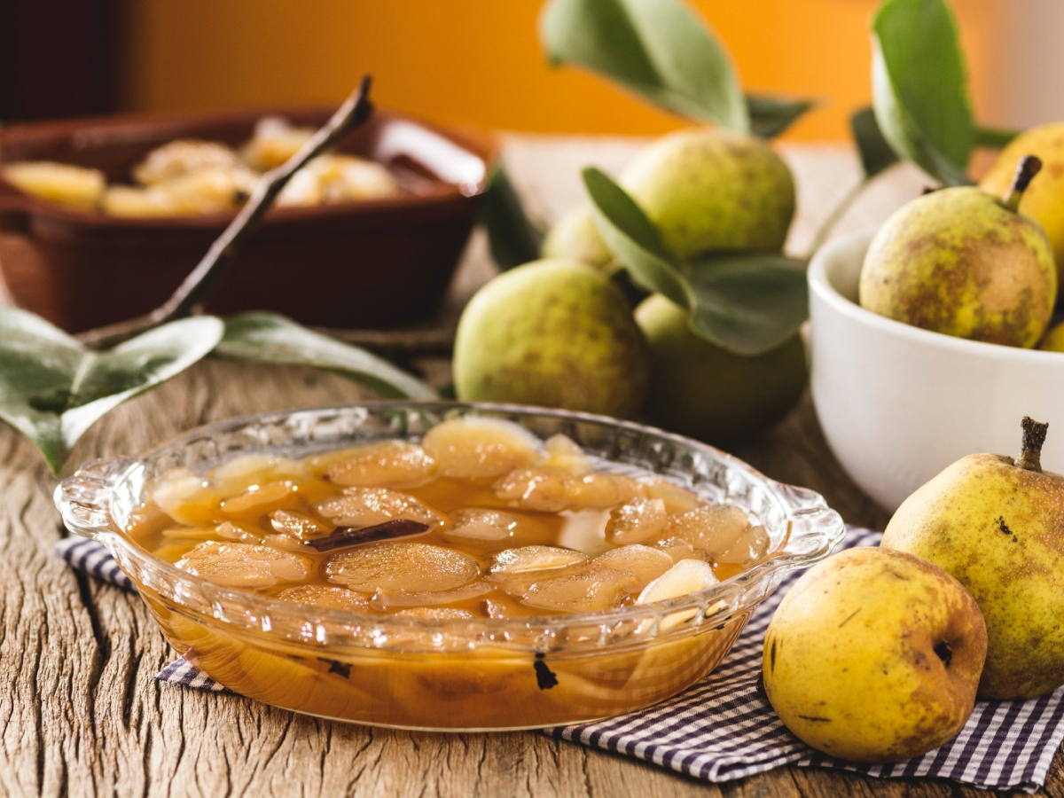Συνταγή για κομπόστα με αχλάδια