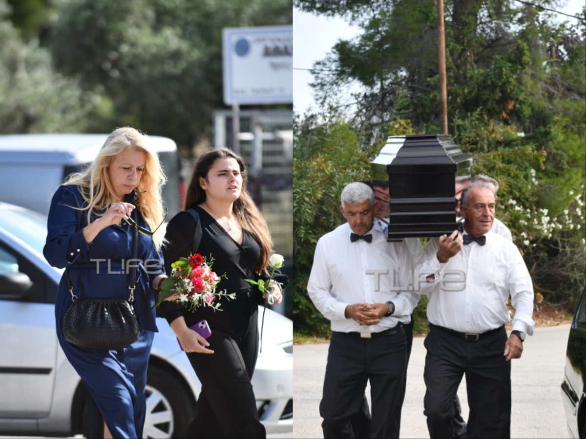 Αίας Μανθόπουλος: Συντετριμμένη η τελευταία του σύντροφος Ελισάβετ Σταμοπούλου στην κηδεία του