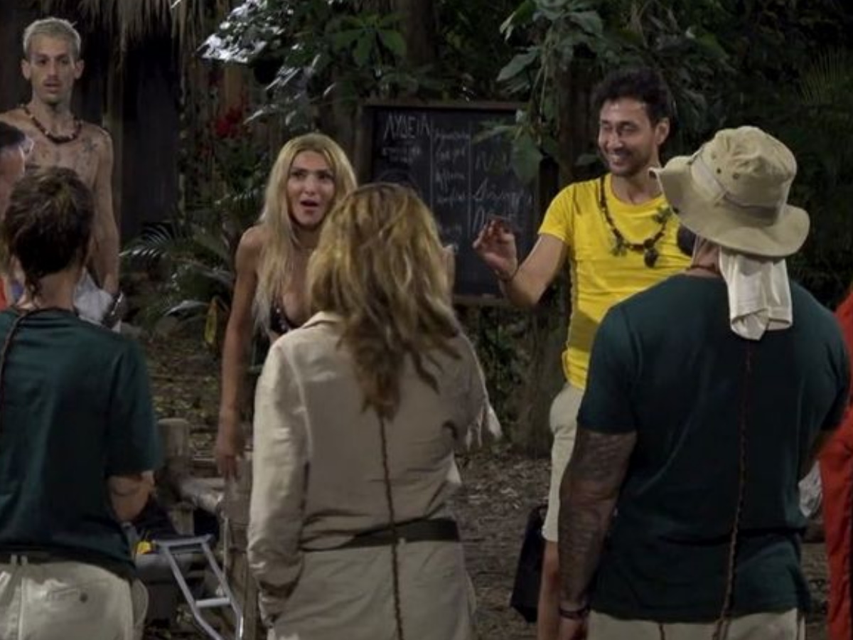 I’m a Celebrity get me out of here: Άφωνοι οι παίκτες με την εμφάνιση του Γιώργου Λιανού και της Καλομοίρας