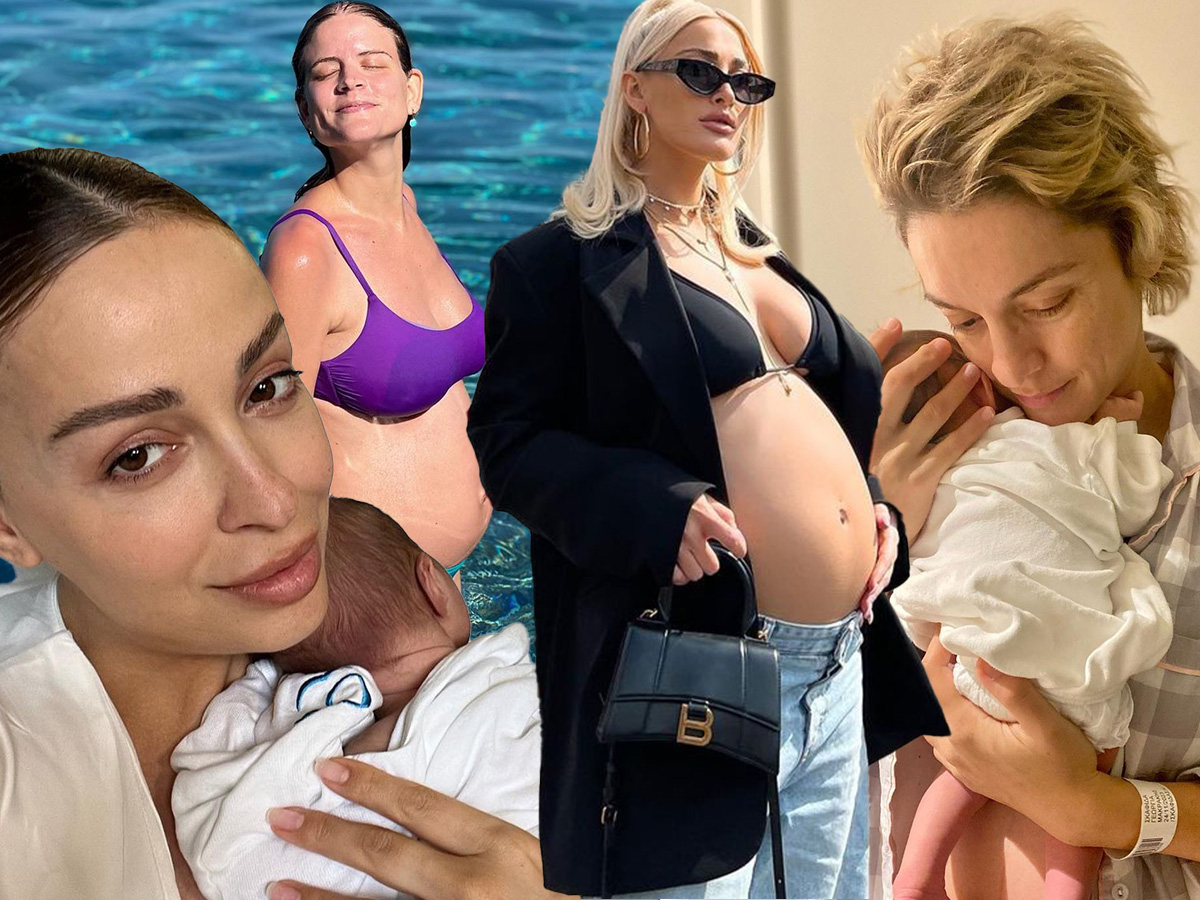 Ανασκόπηση 2023: Οι Ελληνίδες celebrities που έγιναν μητέρες – Τρυφερές φωτογραφίες μέσα από το μαιευτήριο