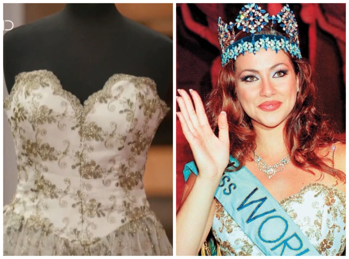Ειρήνη Σκλήβα: Σε δημοπρασία το φόρεμα της Μις Κόσμος 1996 – Η ίδια διαψεύδει με ανάρτησή της