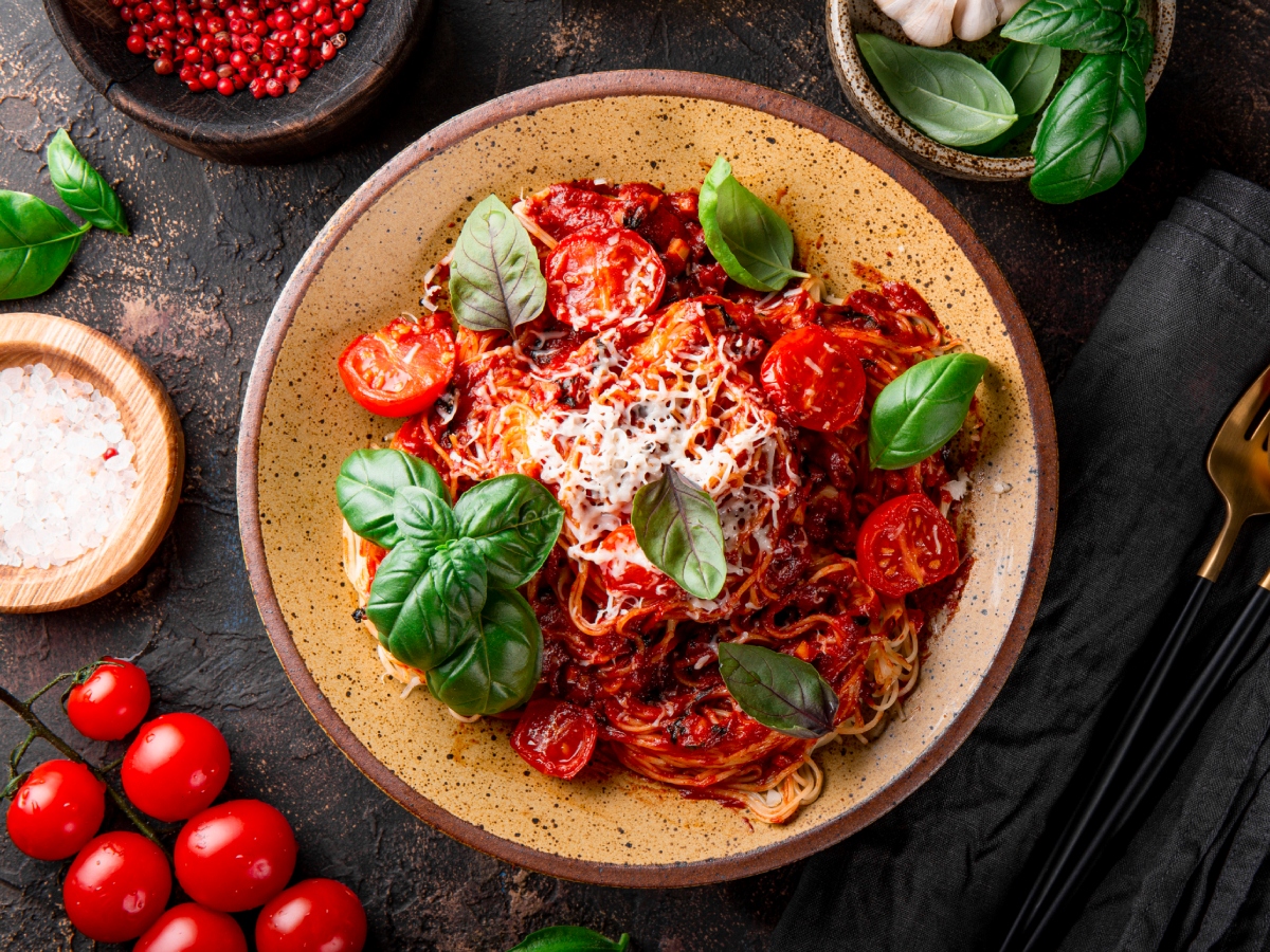 Συνταγή για αυθεντική Spaghetti al Pomodoro