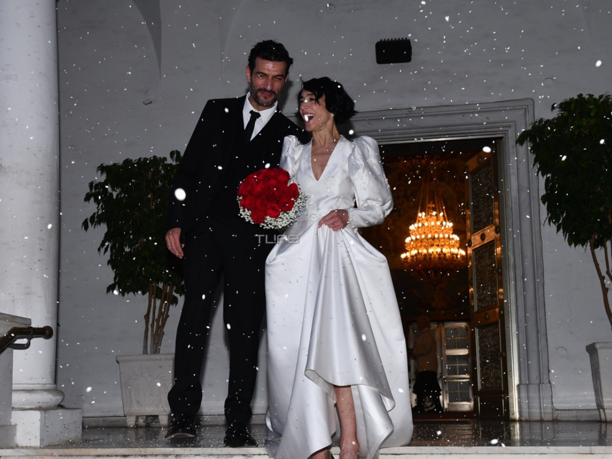 Έλενα Τοπαλίδου – Νίκος Κουρής: Οι νέες φωτογραφίες από το γαμήλιο πάρτι τους
