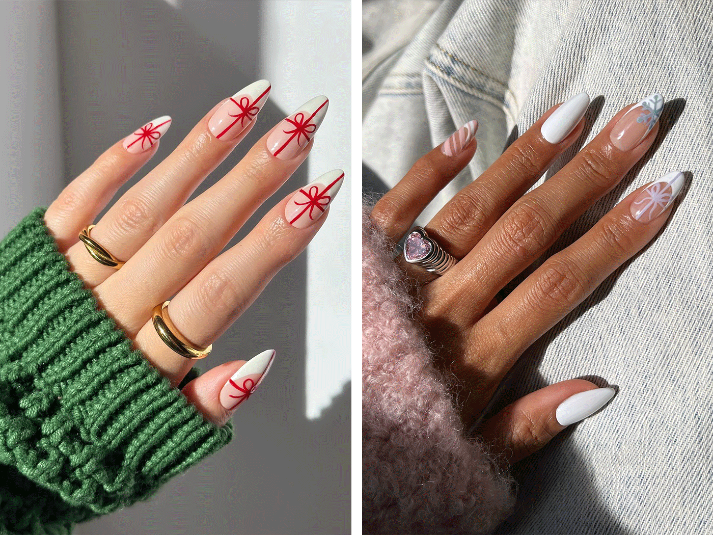 Christmas nails: Χιονονιφάδες, ζαχαρωτά και κρύσταλλα στολίζουν το πιο εντυπωσιακό μανικιούρ της χρονιάς
