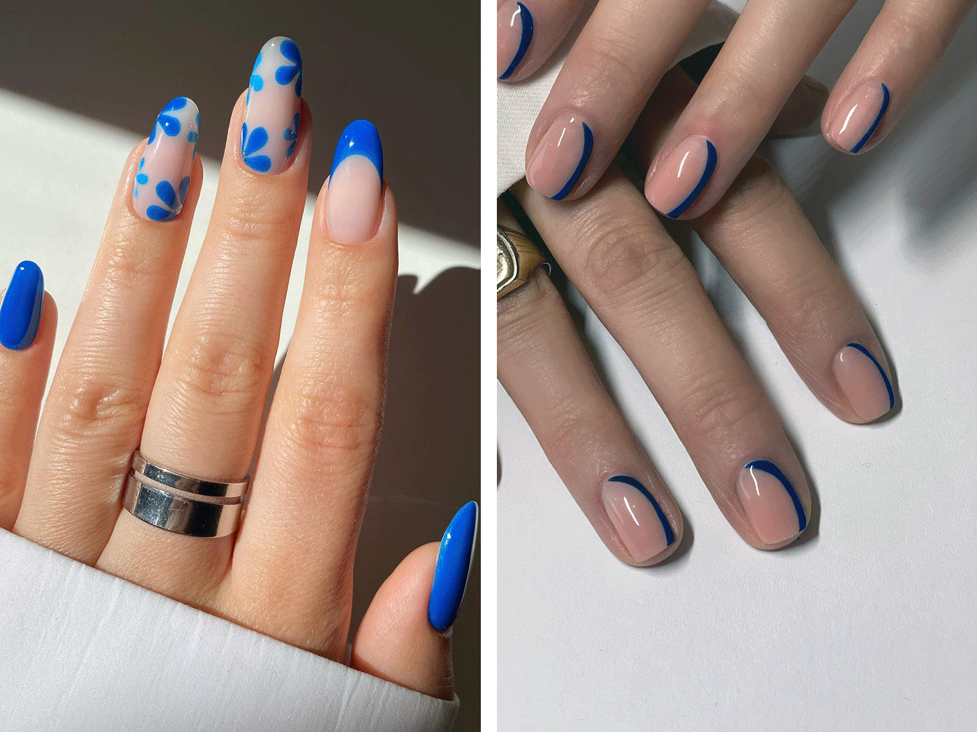 Μανικιούρ: Το μπλε του χειμώνα είναι η πρόταση των celebrity nail artist