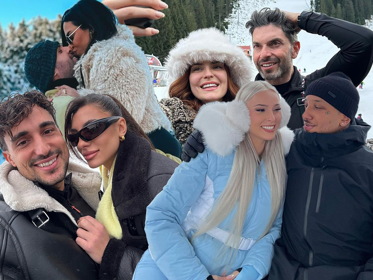 Οι Έλληνες celebrities στα χιόνια με το ταίρι τους! Οι τρυφερές φωτογραφίες και η πρόταση γάμου