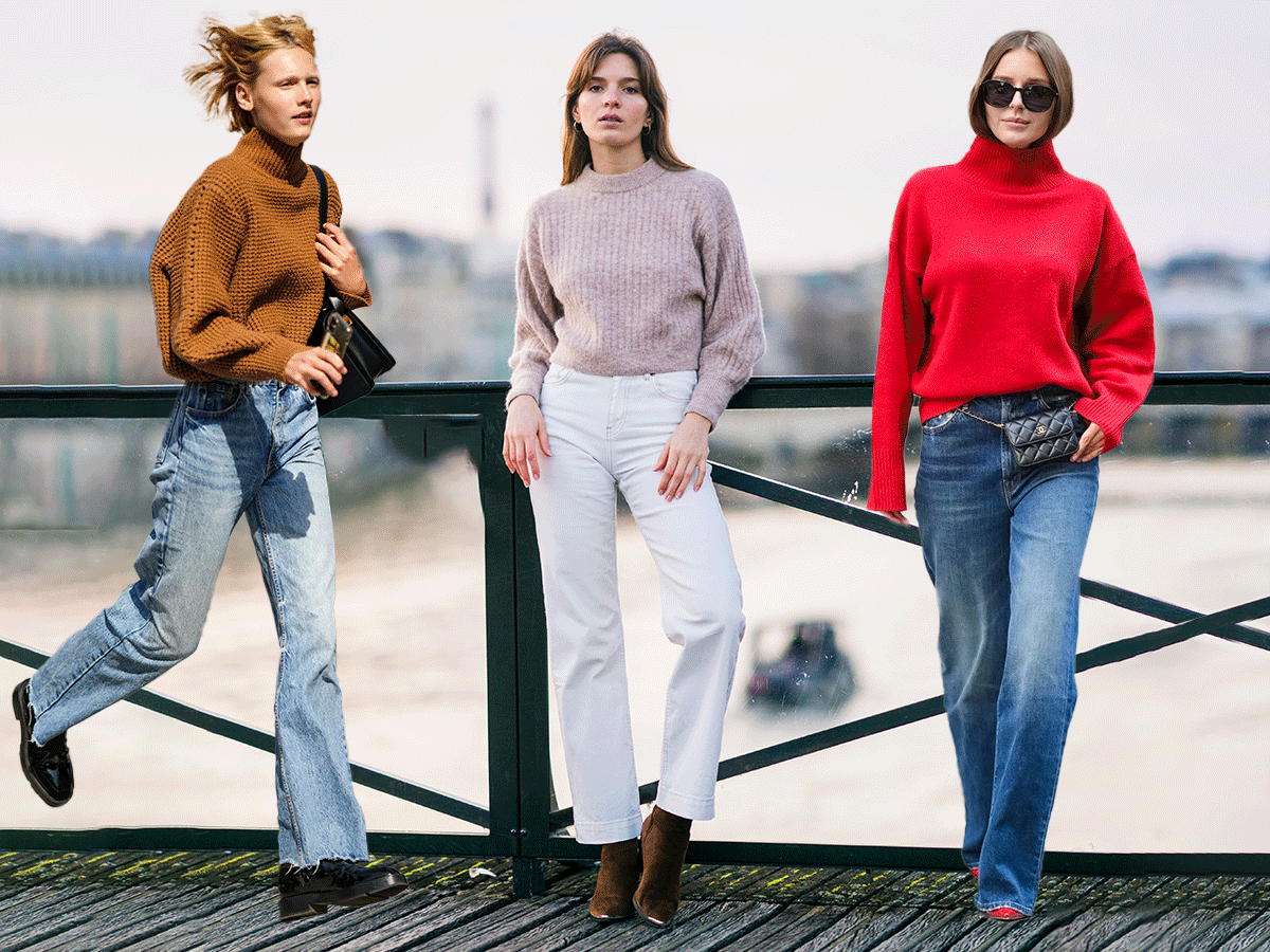 Jean με πουλόβερ: Ο 90’s συνδυασμός που δεν θα βαρεθείς να φοράς ποτέ