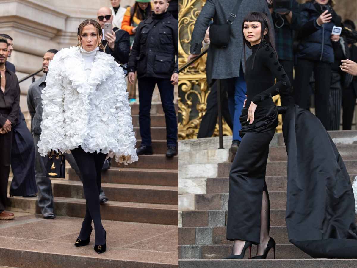 Jennifer Lopez – Ζendaya: Στο Couture show του οίκου Schiaparelli με εκπληκτικά look!