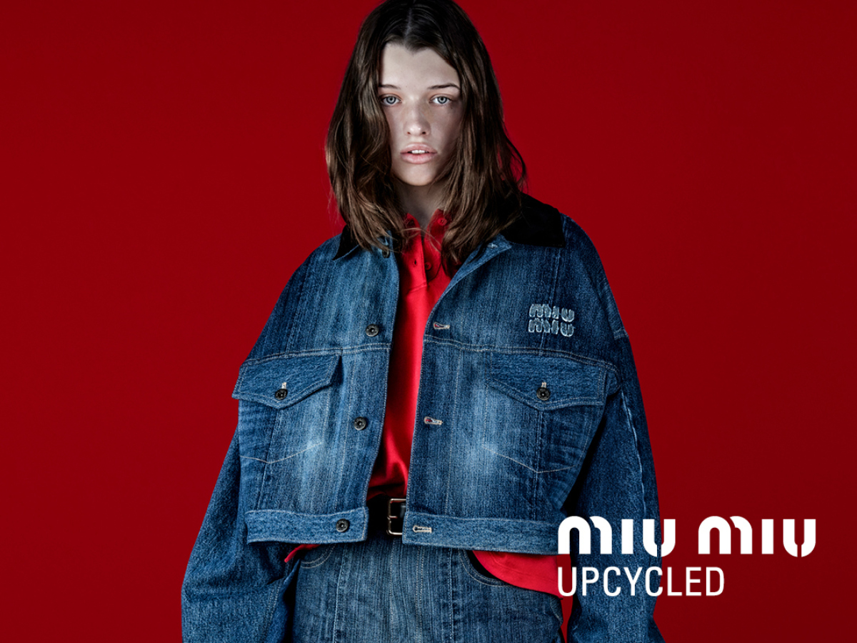 Η νέα denim συλλογή της Miu Miu είναι από ανακυκλωμένα υλικά