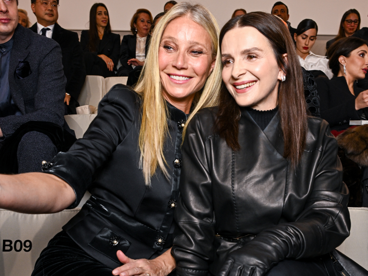 Gwyneth Paltrow και Juliette Binoche με ultra chic style στο show του Giorgio Armani