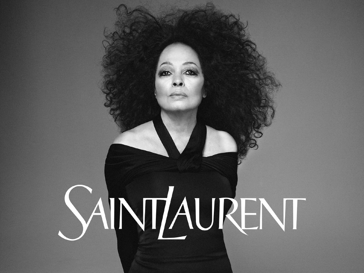 Η Diana Ross είναι το νέο πρόσωπο του οίκου Saint Laurent