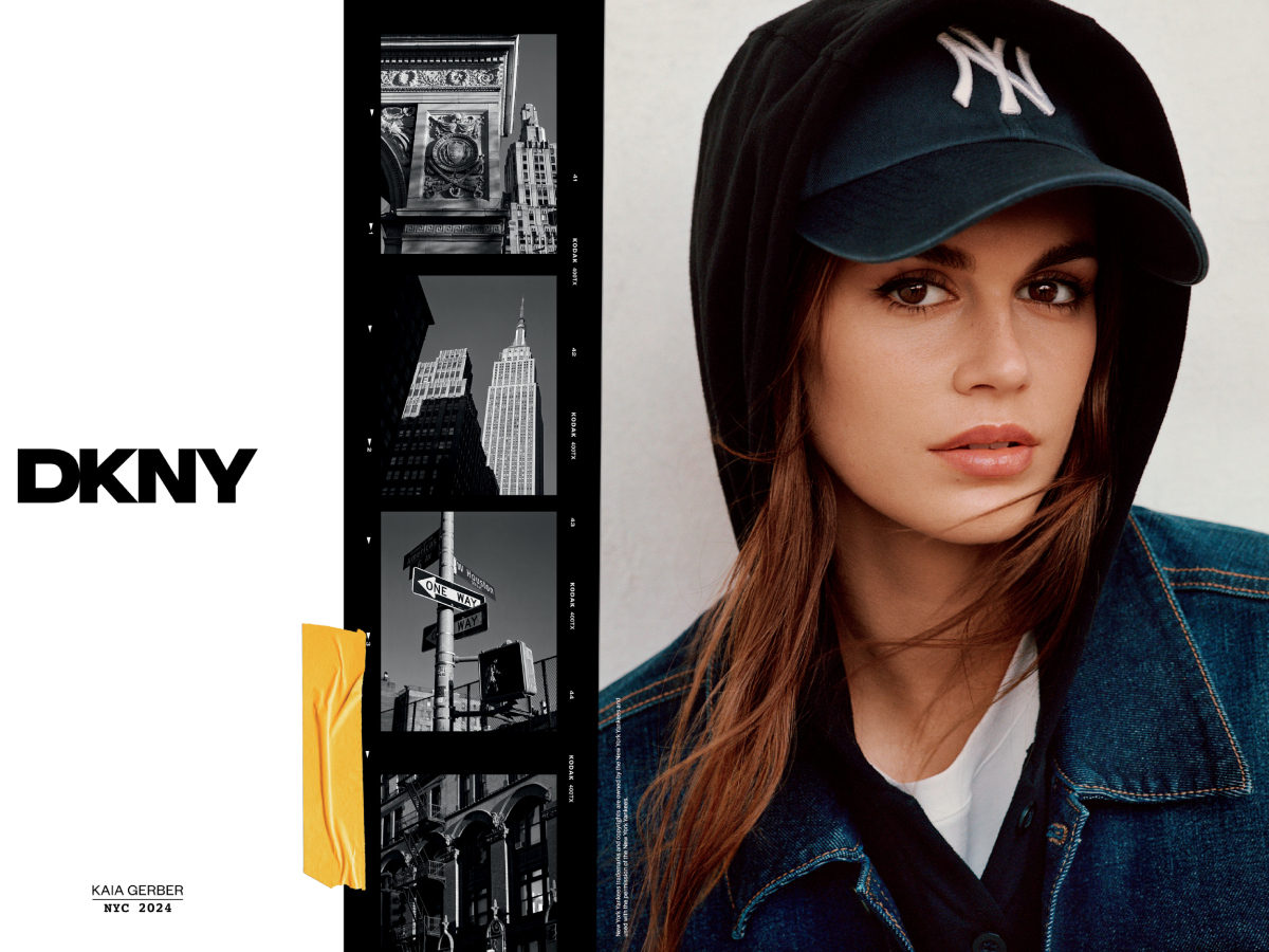 H Kaia Gerber φέρνει μία νέα εποχή για την DKNY