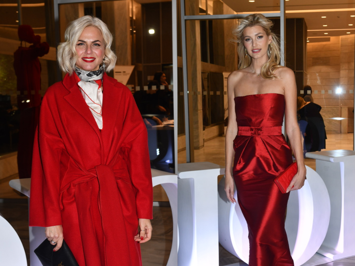 Εντυπωσιακές παρουσίες ντυμένες στα κόκκινα σε εκδήλωση ομορφιάς – Φωτογραφίες TLIFE