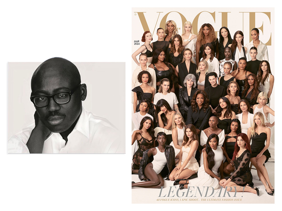 Ο Edward Enninful αποχαιρετά την Βρετανική Vogue με ένα legendary εξώφυλλο από αυτά που γίνονται μόνο μία φορά!