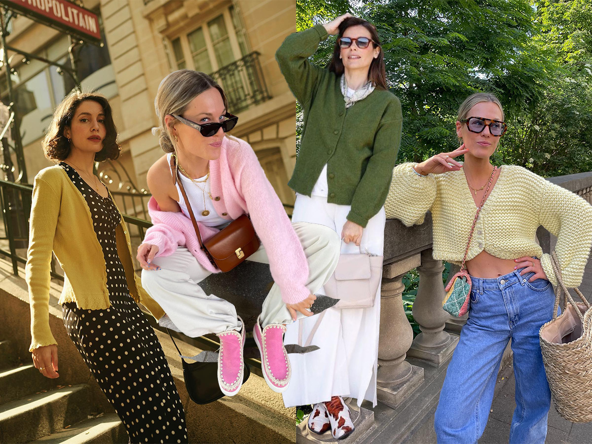 Ανοιξιάτικα cardigans: Οι fashionistas ξέρουν πόσο απαραίτητη είναι μια ζακέτα τώρα για το καθημερινό σου στιλ