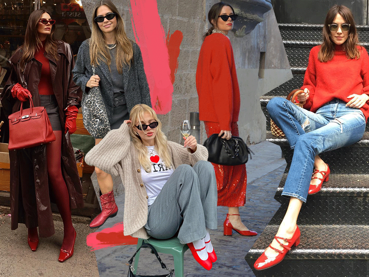 Κόκκινα παπούτσια: Το micro trend που φοράνε τώρα οι fashionistas- Εσύ;