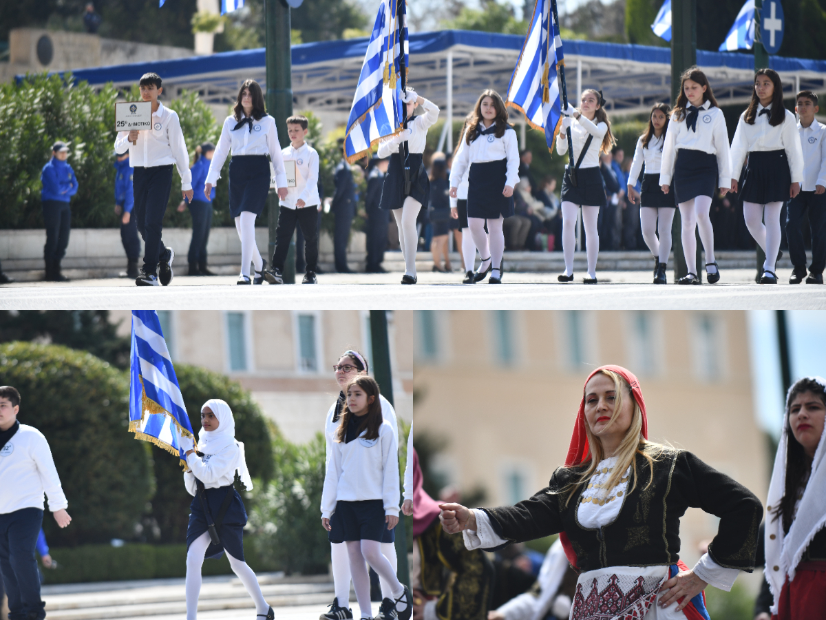 25η Μαρτίου: Το TLIFE στην μαθητική παρέλαση στο κέντρο της Αθήνας – Φωτογραφίες