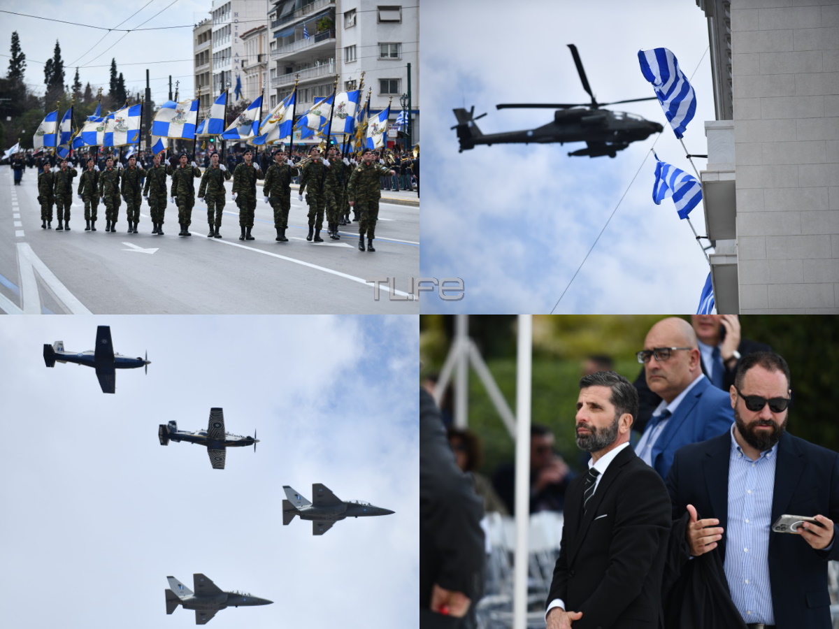 25η Μαρτίου: Το TLIFE στην μεγάλη στρατιωτική παρέλαση στην Αθήνα – Πλήθος κόσμου στο Σύνταγμα