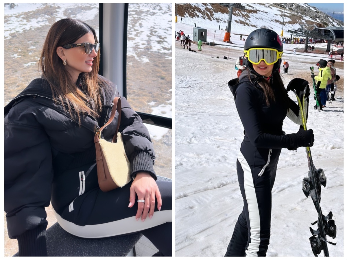 Σταματίνα Τσιμτσιλή: Απόδραση για σκι με την οικογένειά της και την παρέα της – Φωτογραφίες