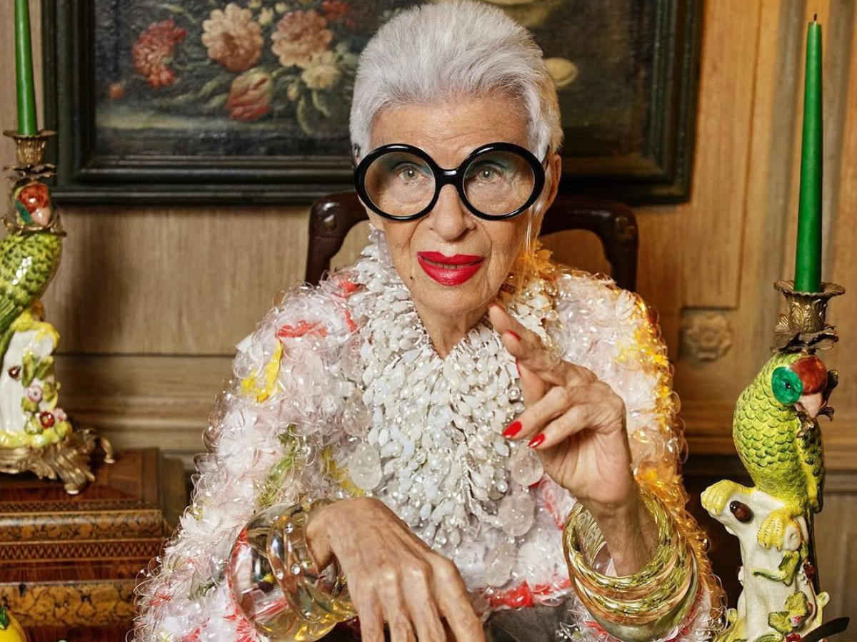 Iris Afpel: Ένα από τα μεγαλύτερα είδωλα της μόδας πέθανε σε ηλικία 102 ετών  