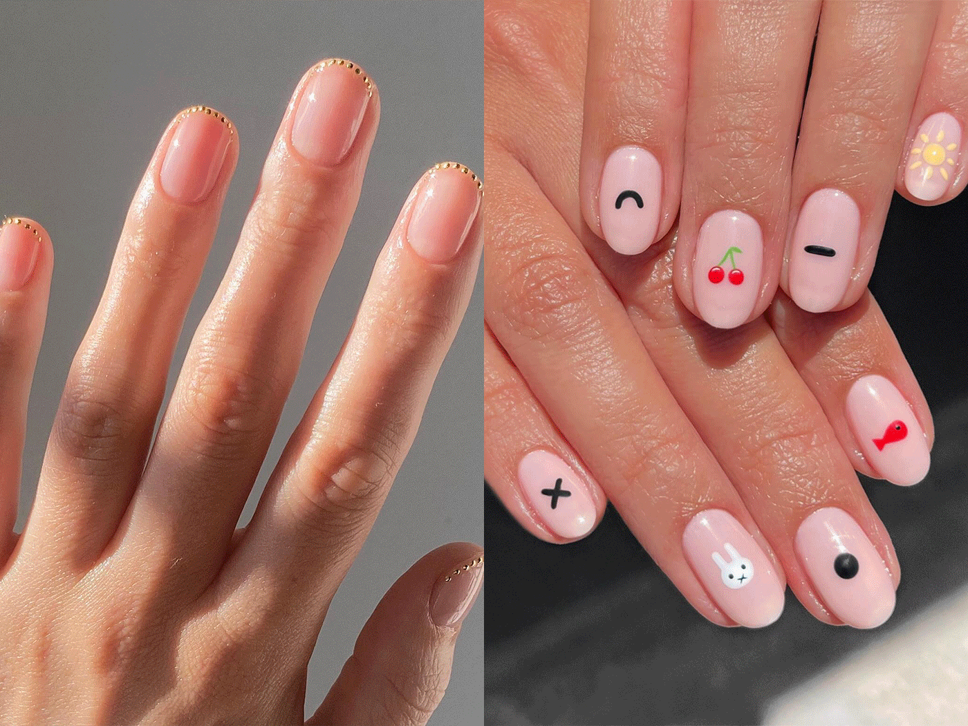 Τα ωραιότερα nail art designs για εσένα που μένεις πιστή στα κοντά νύχια