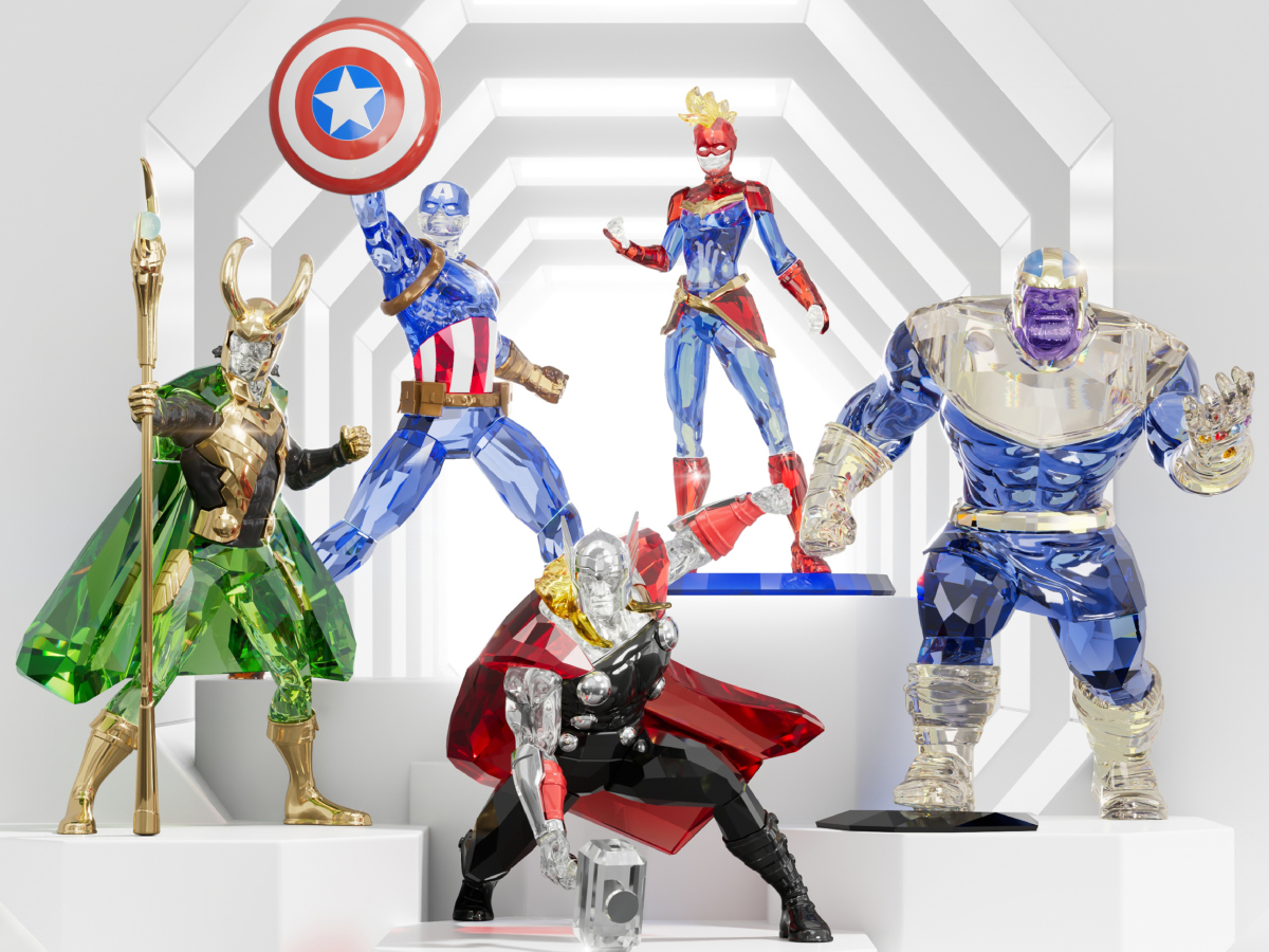 Swarovski x Marvel: Οι super ήρωες συνεργάζονται με την ομορφιά του κρυστάλλου!