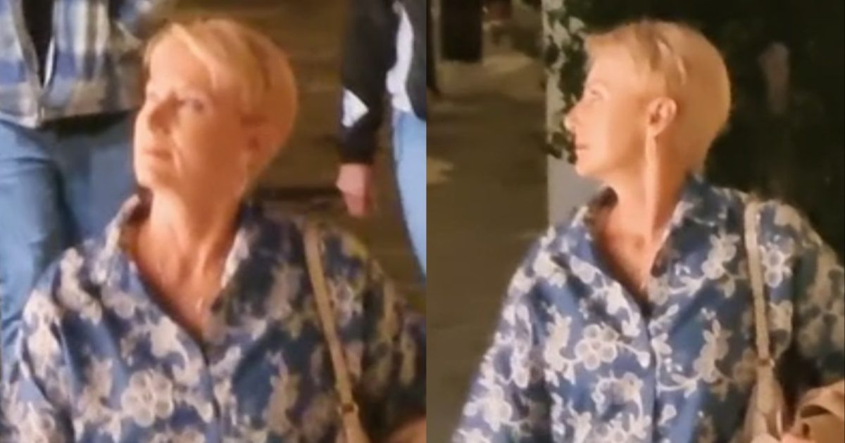 Στη Μύκονο η Νατάσα Παζαΐτη: Η μοναχική βόλτα στα Ματογιάννια - Βίντεο
