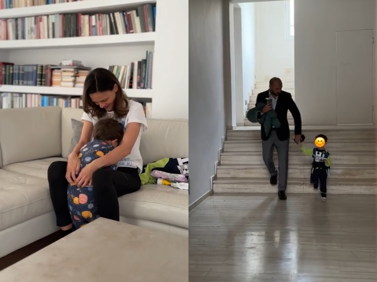 ‘Εφη Αχτσιόγλου: Ανοίγει για πρώτη φορά το σπίτι της! Οι εικόνες με τον Δημήτρη Τζανακόπουλο και τον γιο τους