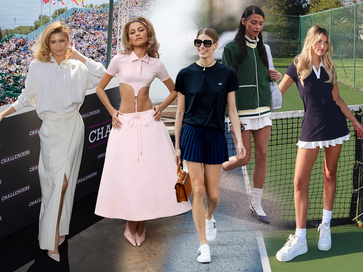 Tenniscore: Tο styling των terrain ξανά στην κορυφή χάρη στην Zendaya