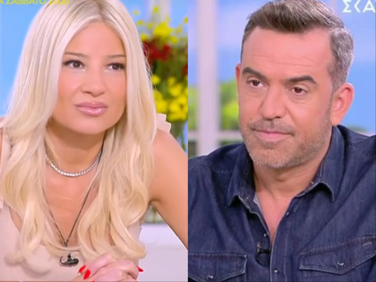 Φαίη Σκορδά σε Στέφανο Κωνσταντινίδη: «Το λάθος ήταν δικό μου και σου ζητώ συγγνώμη» – Έλυσαν την παρεξήγηση on air