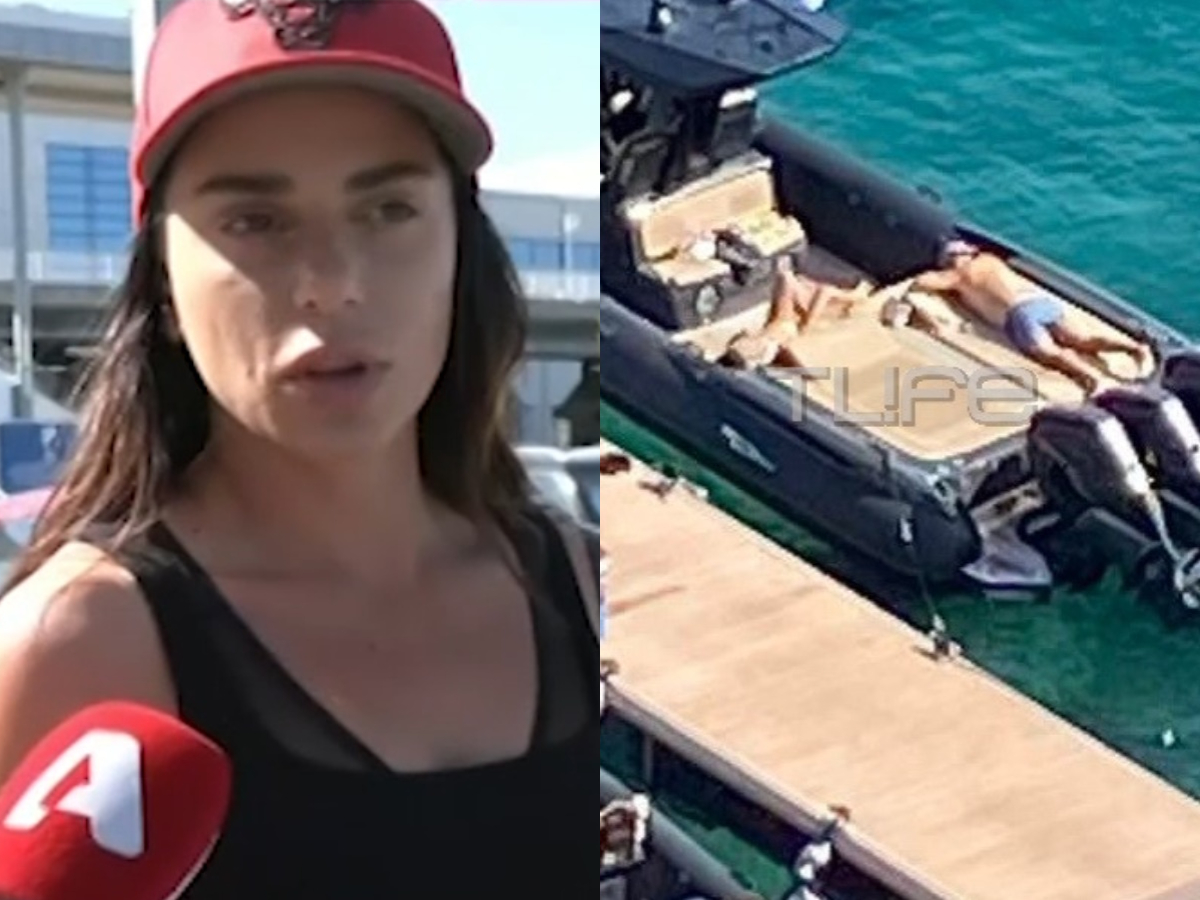 Μαρία Αντωνά: Η αντίδραση on camera για το διήμερο με τον Γιώργο Λιάγκα στον Πόρο